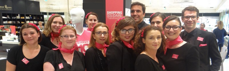 Odyssea - Le shopping solidaire du Printemps Nation : les marques mobilisées contre le cancer du sein