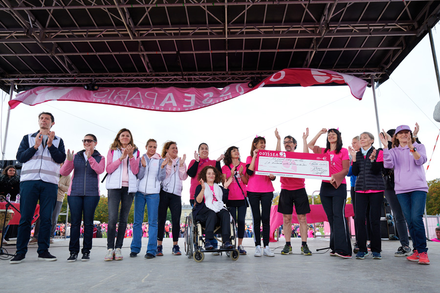 Actu - Odysséa Paris ensemble 20 ans de lutte contre le cancer du sein - 3