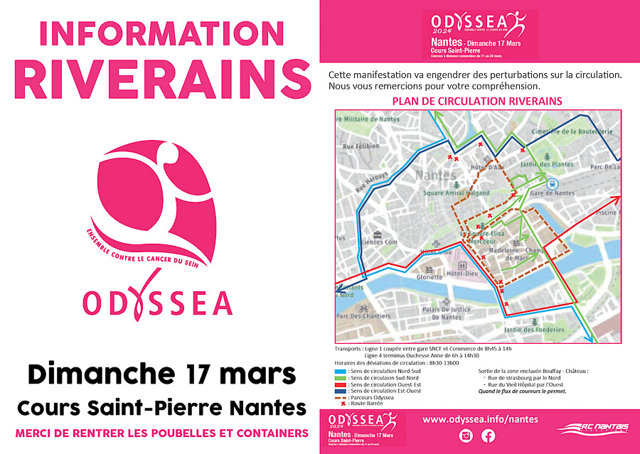 Odyssea Nantes 2024 - Information Riverains